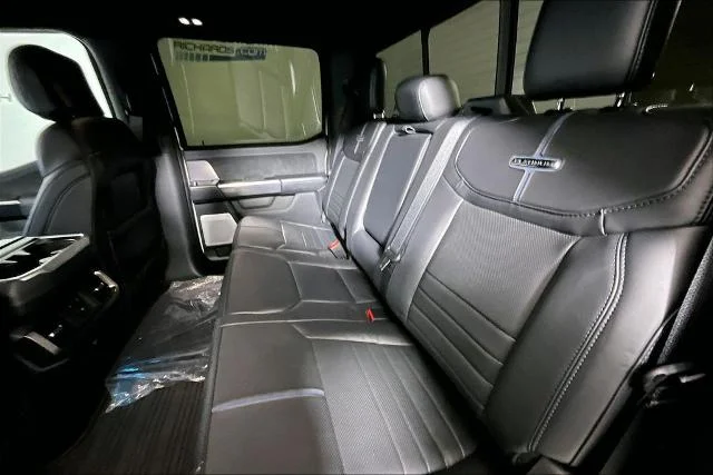 Used 2025 White Metallic Ford Platinum image 47