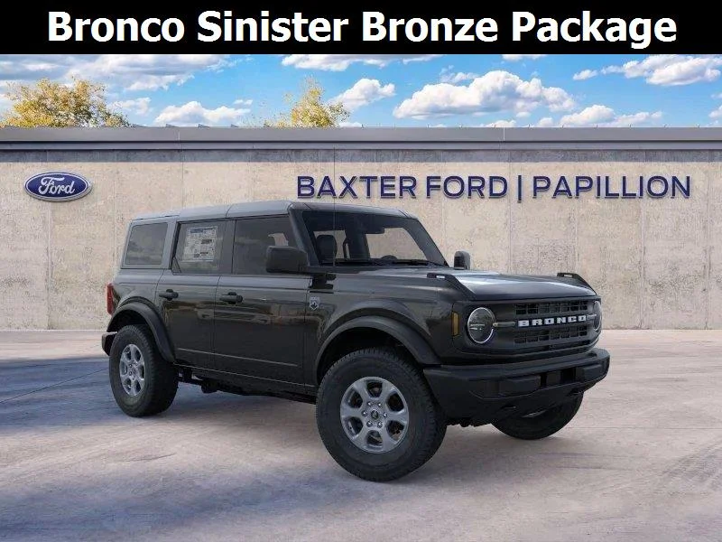 New 2026 Shadow Black Ford Big Bend image 1
