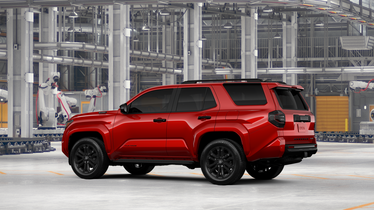 New 2026 Supersonic Red Toyota Platinum image 5