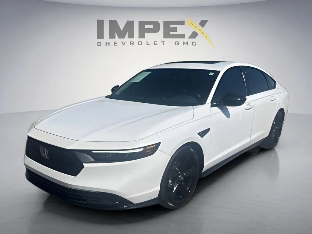 Used 2023 White Honda Sport-L image 1