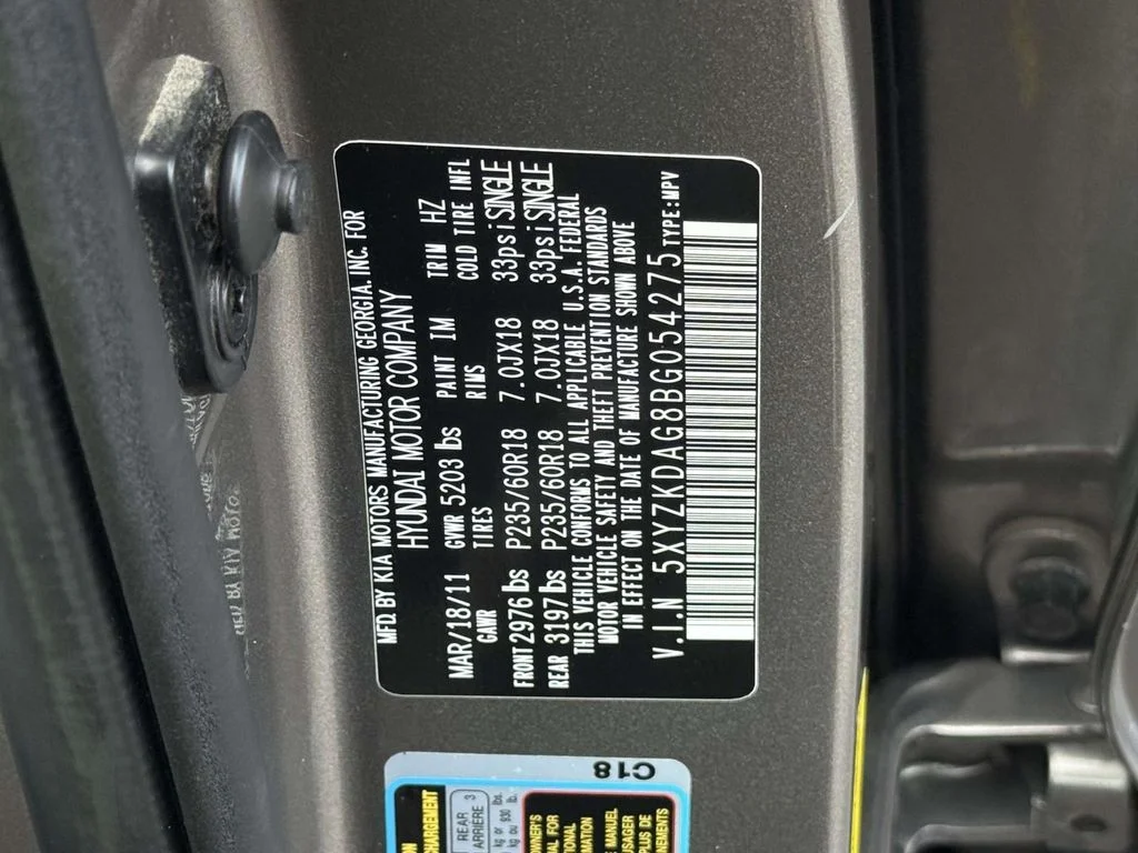 Used 2011 Gray Hyundai Limited image 33
