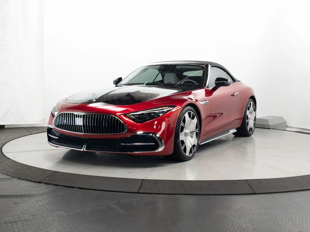 Certified Used 2026 MANUFAKTUR Garnet Red Metallic (Red Ambiance) Mercedes-Benz Maybach SL 680 image 3