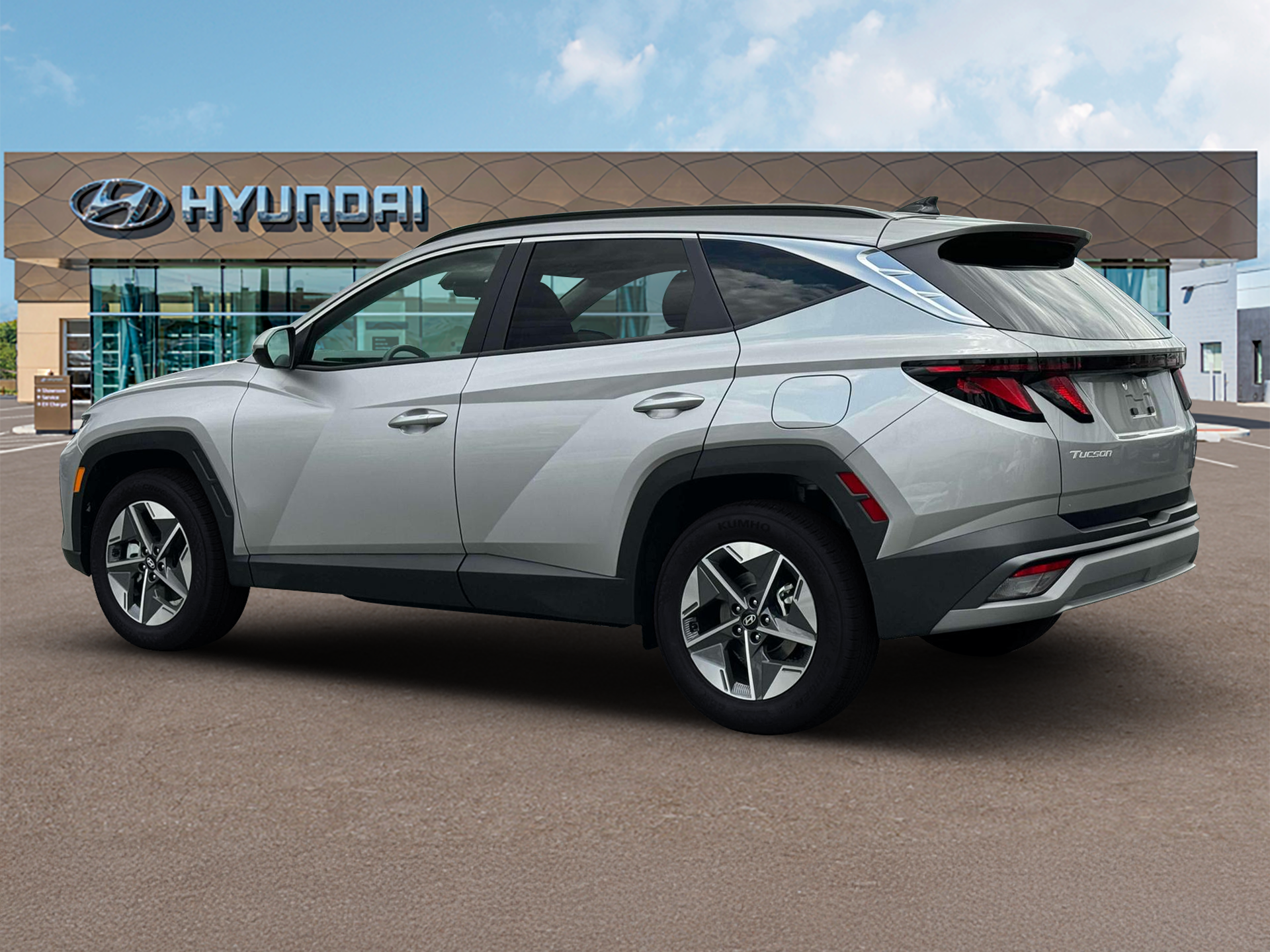 New 2026 Shimmering Silver Hyundai SEL AWD image 4