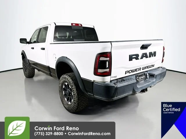 Certified Used 2020 Bright White Clearcoat Ram Power Wagon image 5
