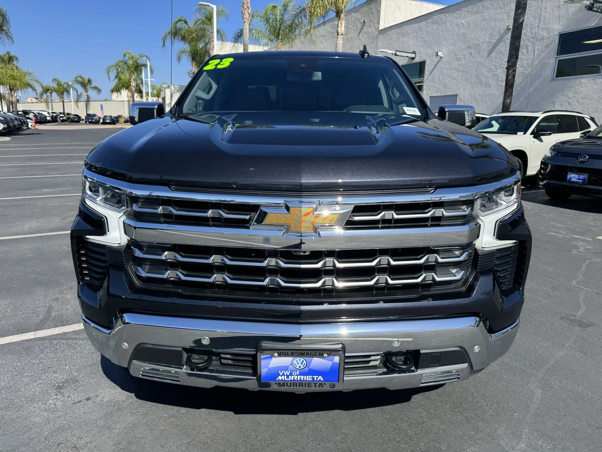Used 2023 DARK ASH METALLIC Chevrolet LTZ image 2