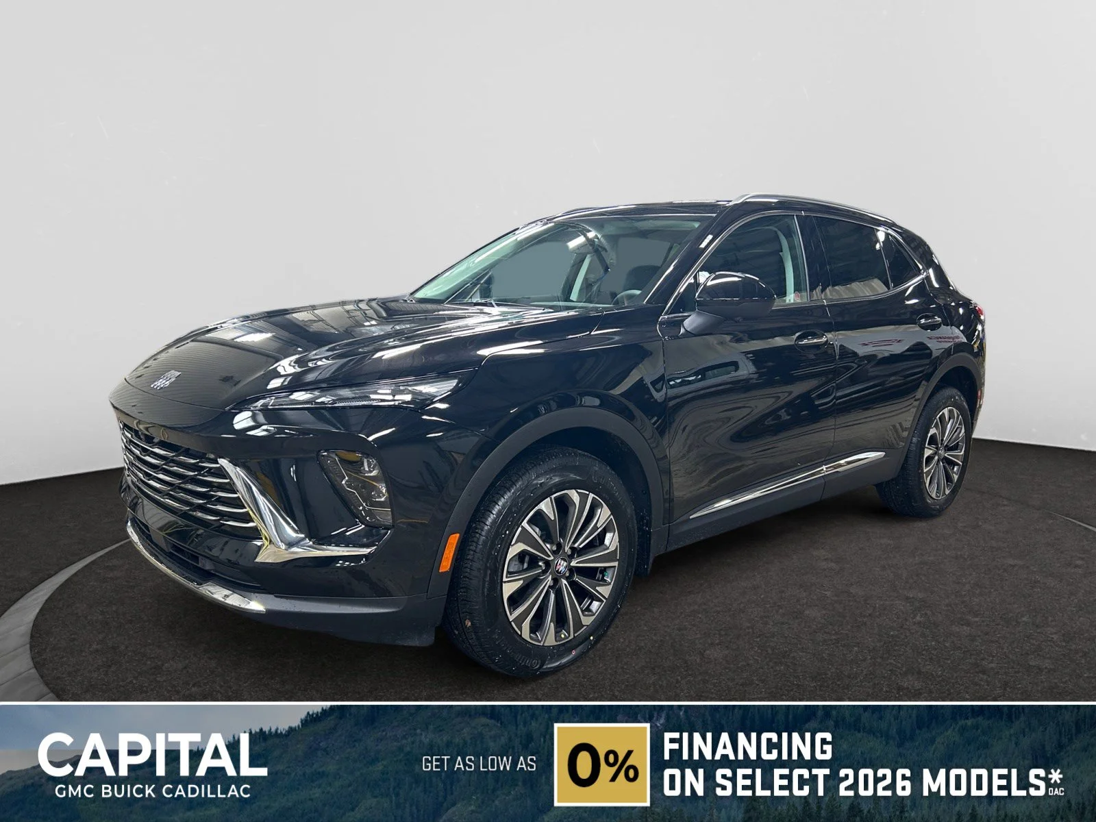 New 2026 Ebony Twilight Metallic Buick Preferred AWD image 1