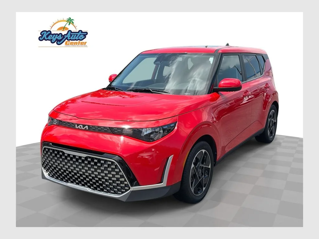 Used 2023 Red Kia EX image 1