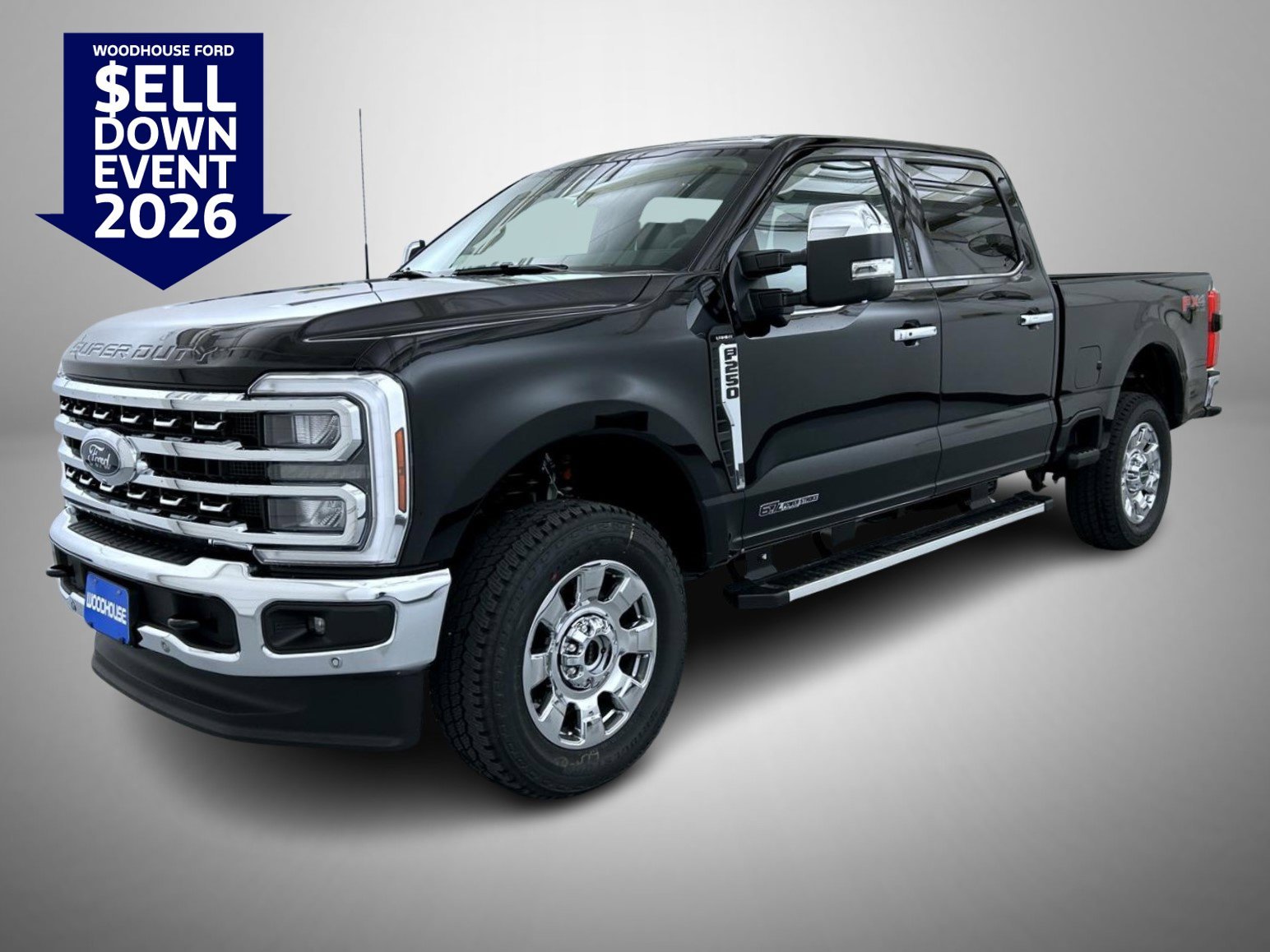 New 2026 Agate Black Metallic Ford Lariat image 1