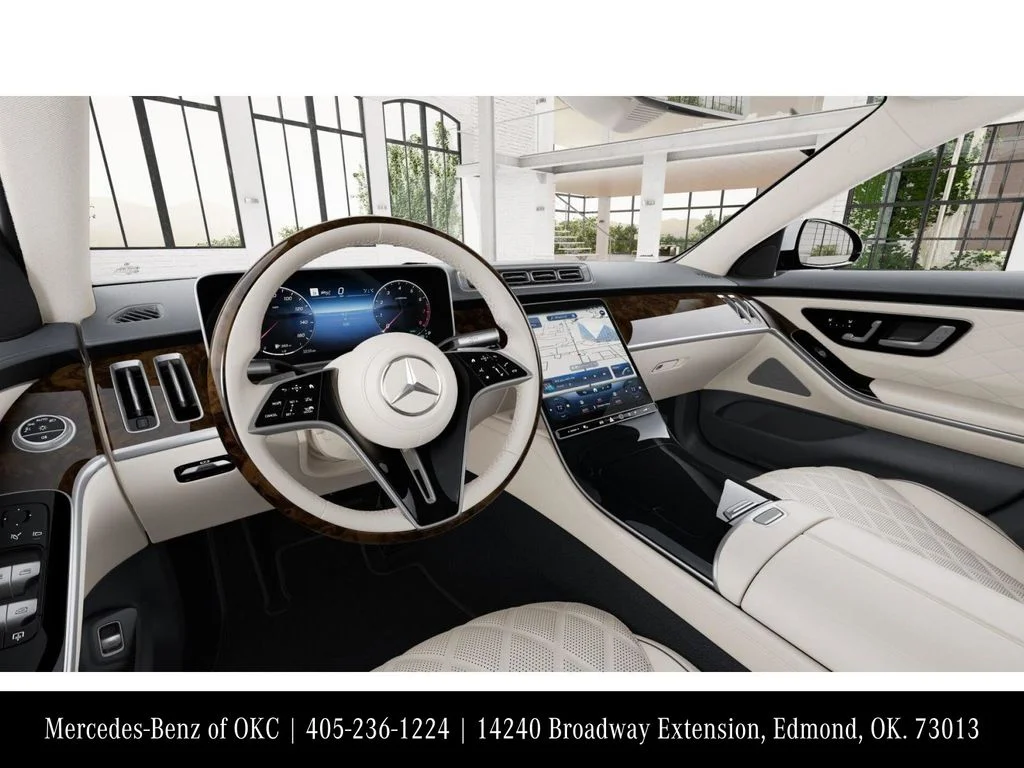 New 2026 White Mercedes-Benz S 580 image 3