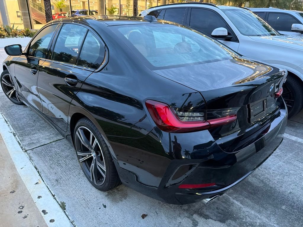 Certified Used 2023 Black Sapphire Metallic BMW 330i image 2