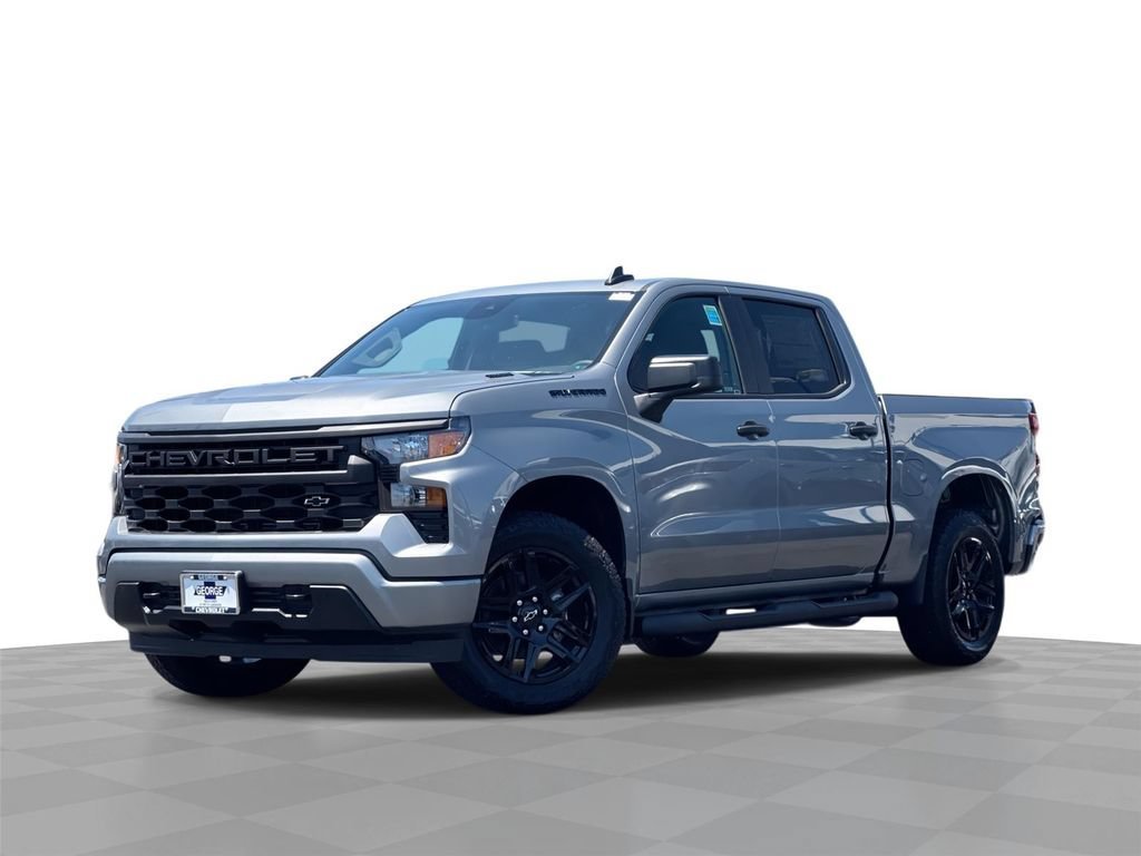 New 2026 Sterling Gray Metallic Chevrolet Custom image 1