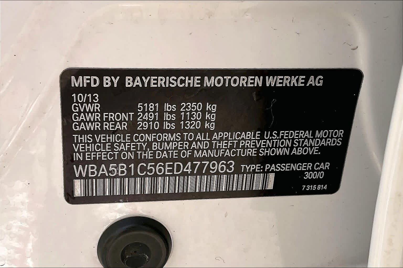 Used 2014 Alpine White BMW 535i image 34