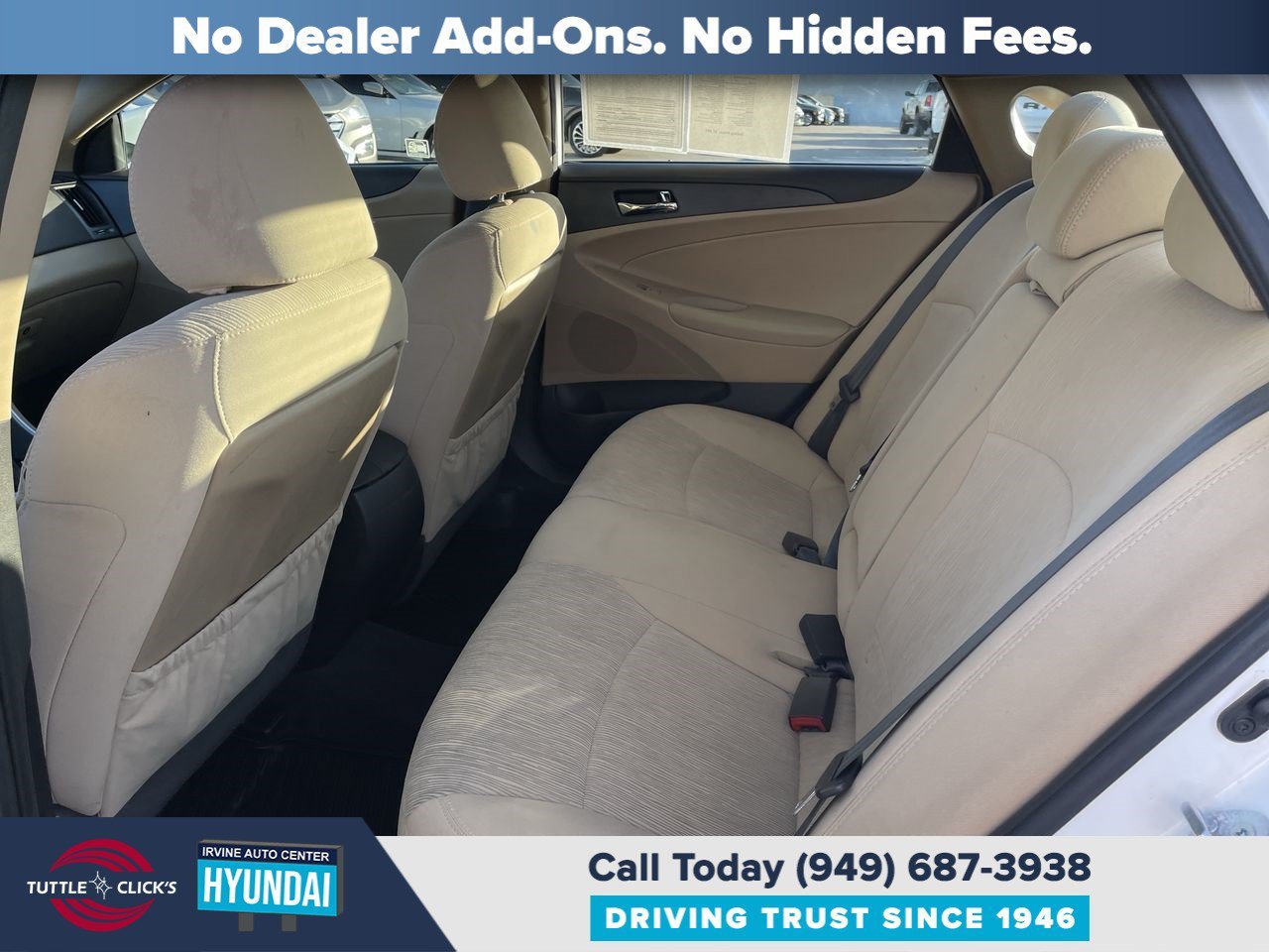 Used 2013 Shimmering White HYUNDAI GLS PZEV image 22