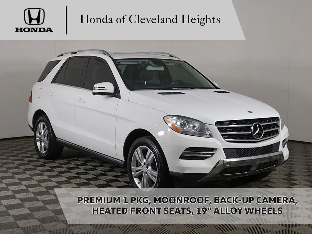 Used 2014 Polar White Mercedes-Benz ML 350 image 1