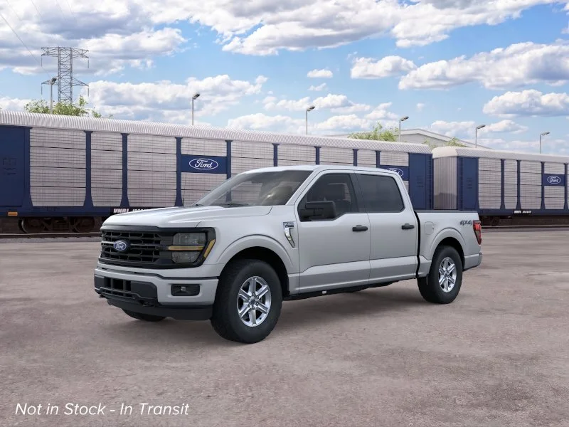 New 2026 Iconic Silver Metallic Ford XLT image 1