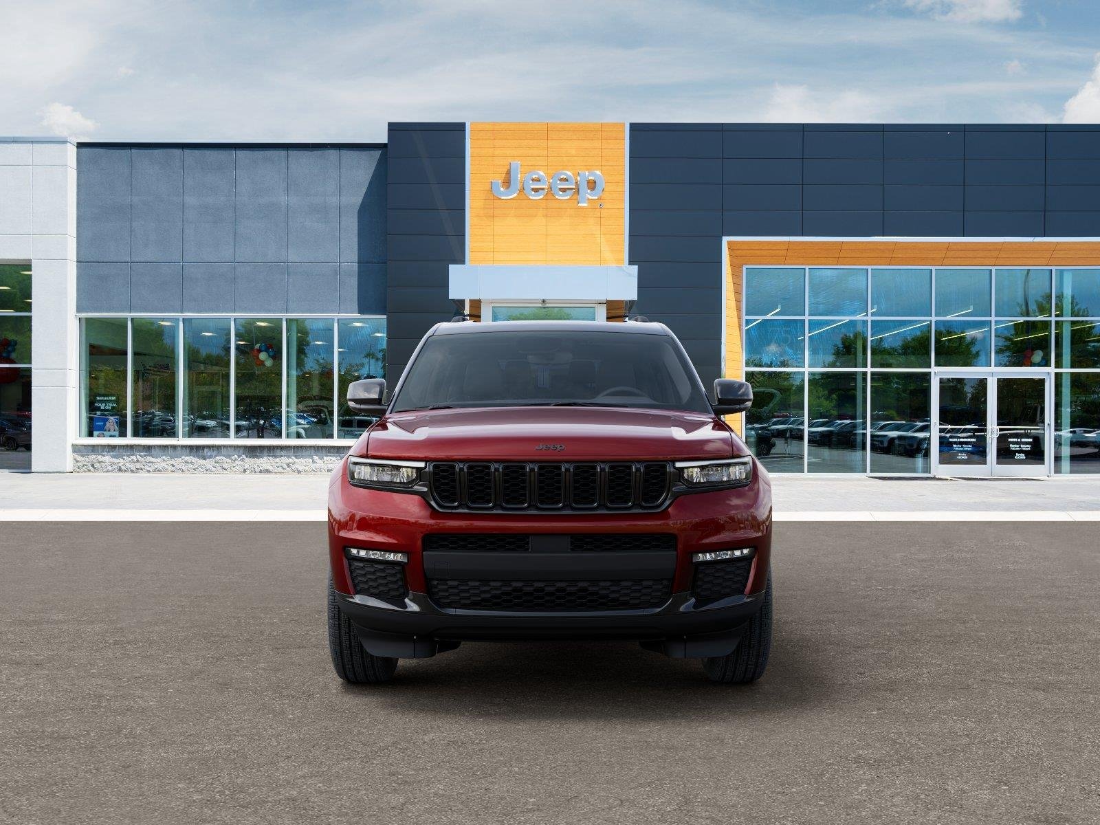 New 2025 Velvet Red Pearl-Coat Exterior Paint Jeep Limited image 6