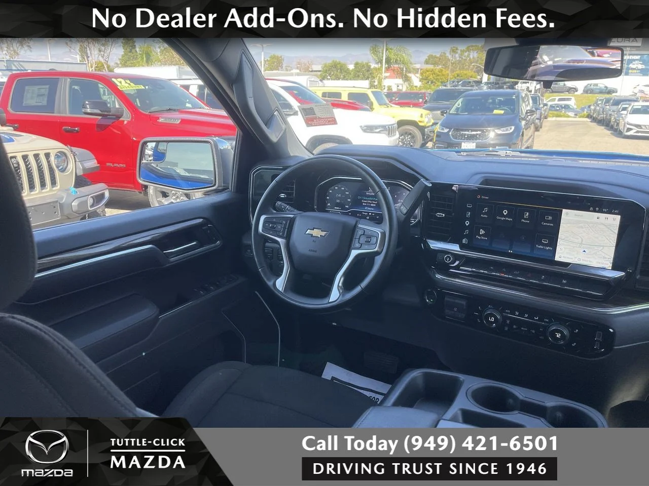 Used 2025 Riptide Blue Metallic Chevrolet LT image 10