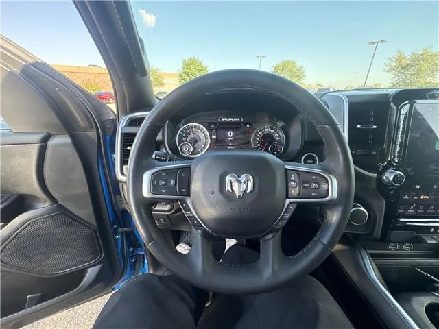 Used 2025 Hydro Blue Pearlcoat RAM Big Horn/Lone Star 4x4 Crew Cab 144.5 in. WB image 19