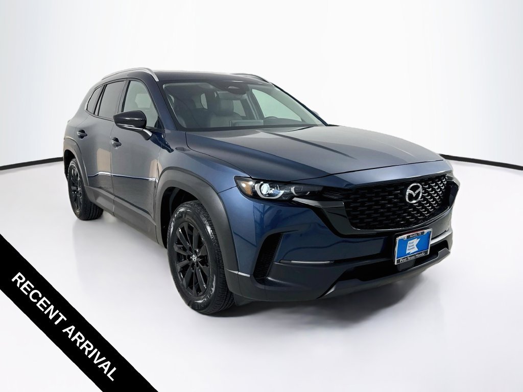 Used 2025 Ingot Blue Metallic Mazda 2.5 S Premium Package image 1