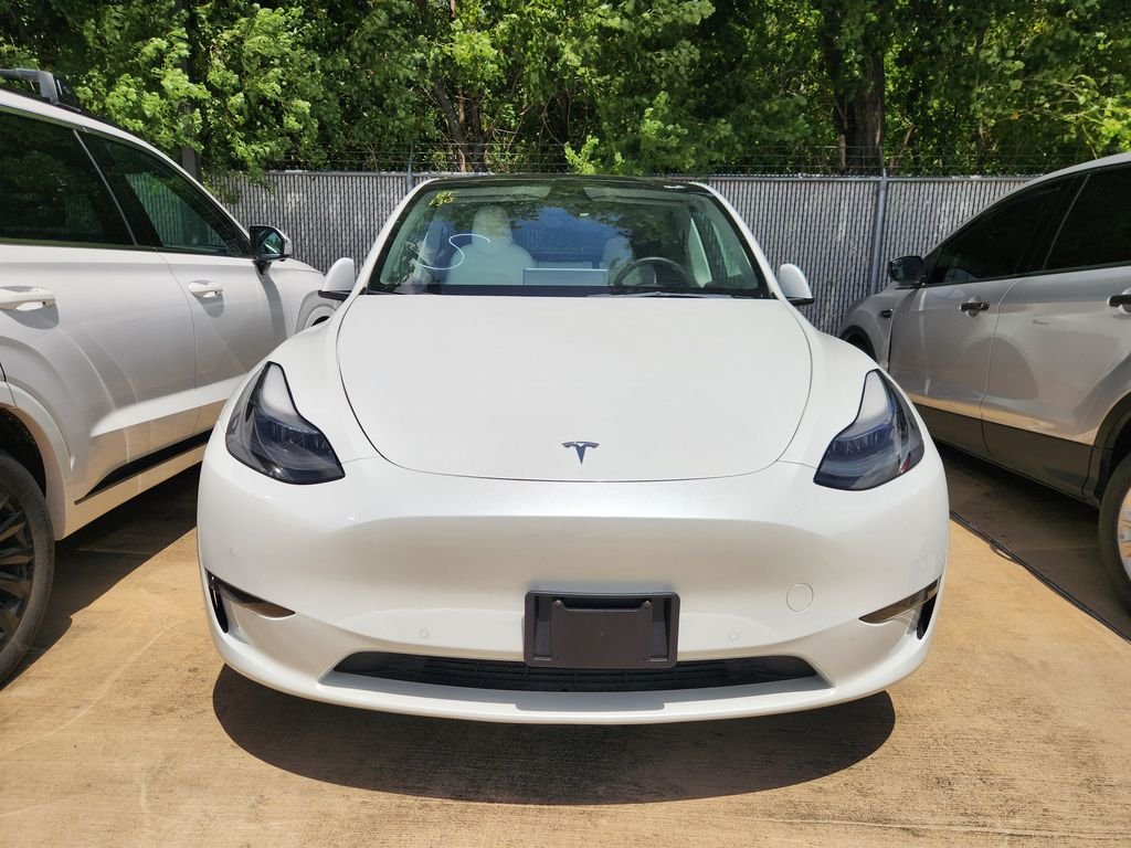 Used 2022 Pearl White Multi-Coat Tesla Performance image 2