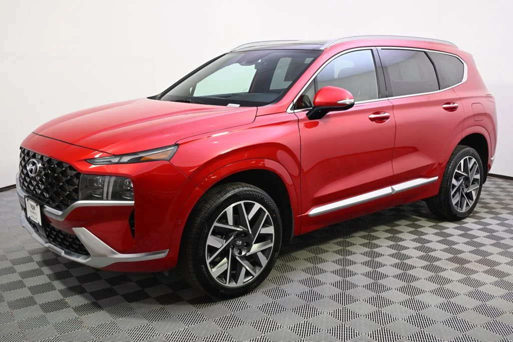 Certified 2023 Hyundai Santa Fe Calligraphy with VIN 5NMS5DAL7PH557332 for sale in St. Louis Park, Minnesota