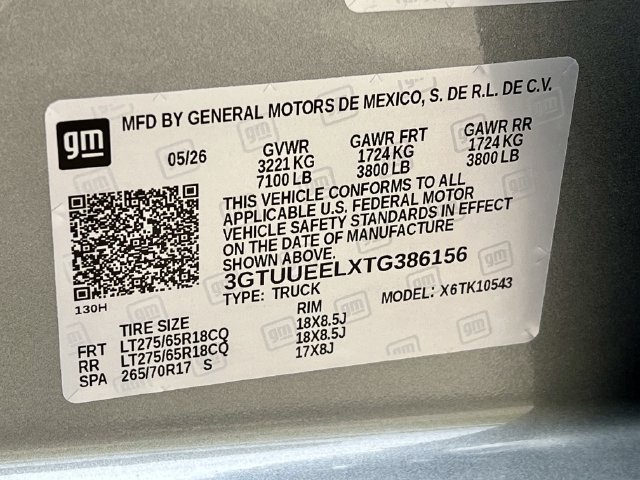 New 2026 Sterling Metallic GMC AT4 image 15