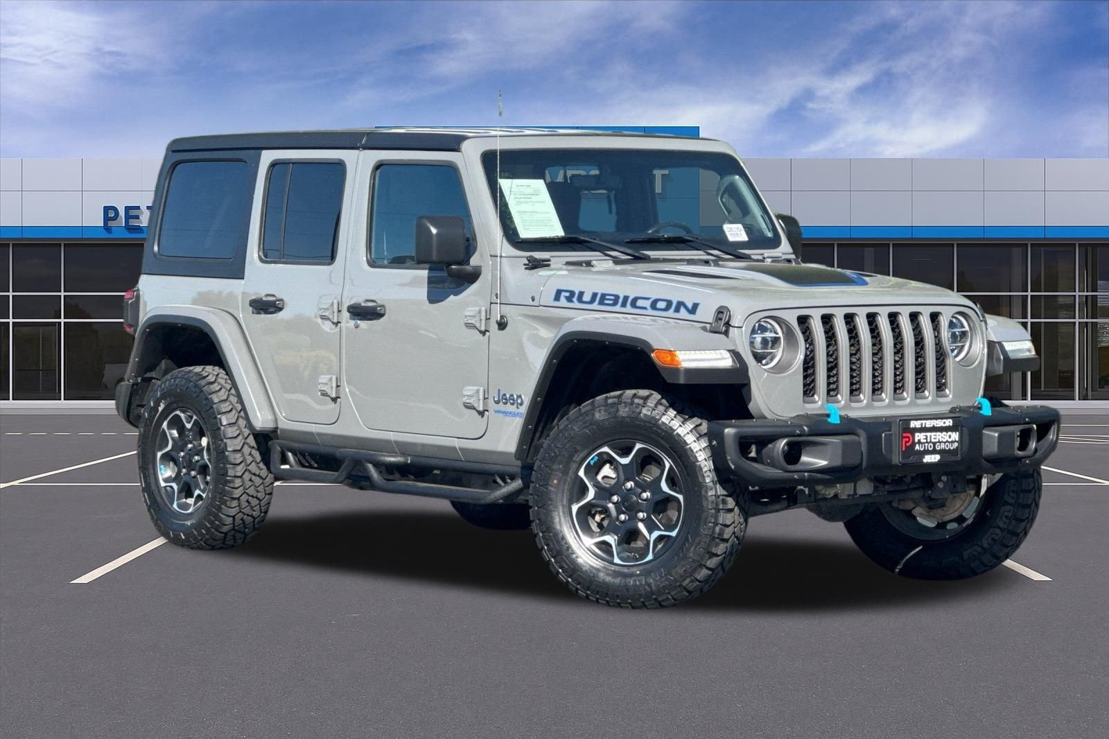 Used 2022 Gray Jeep Unlimited Rubicon image 2