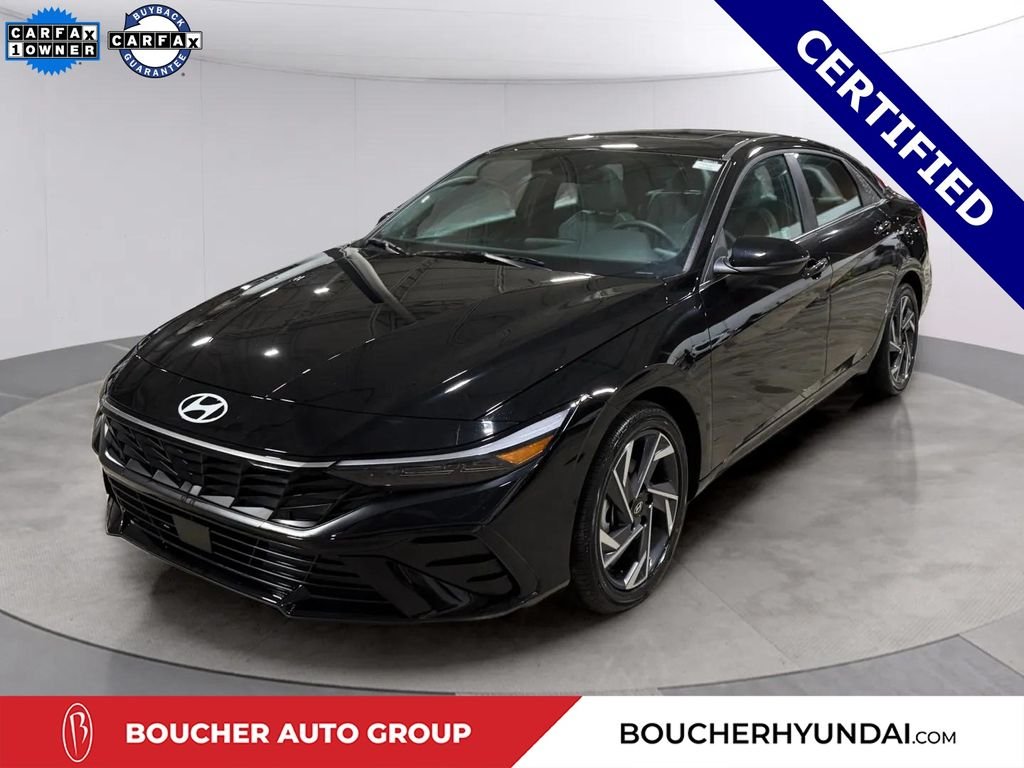Certified Used 2025 Abyss Black Hyundai Limited image 7