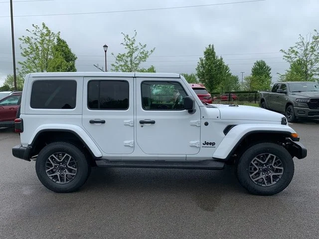 New 2026 Bright White Clearcoat Jeep Sahara image 9