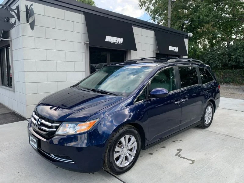 Used 2016 Blue Honda EX Minivan 4D image 2