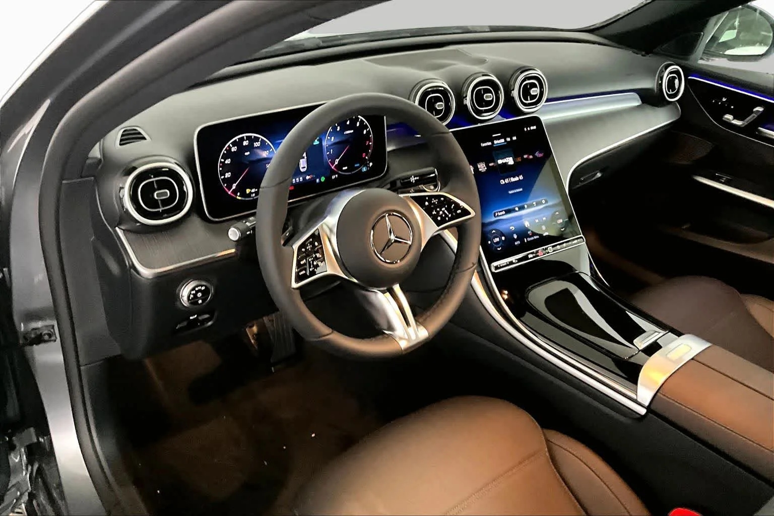 New 2026 Selenite Grey Metallic Mercedes-Benz C 300 image 10