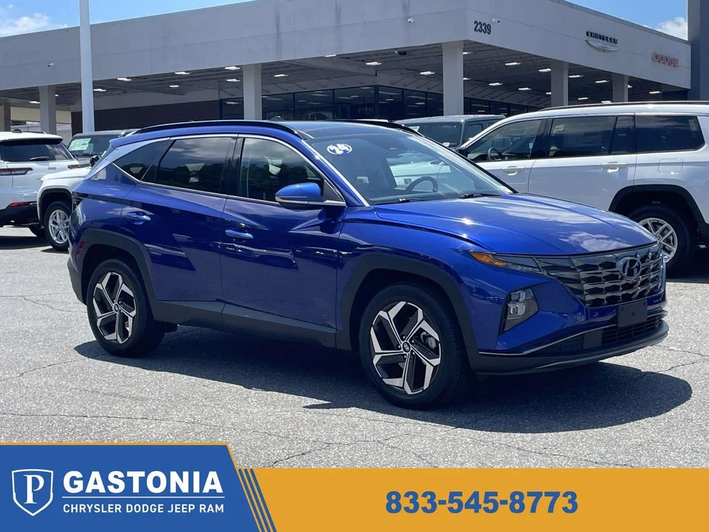 Certified Used 2024 Blue Hyundai Limited image 1