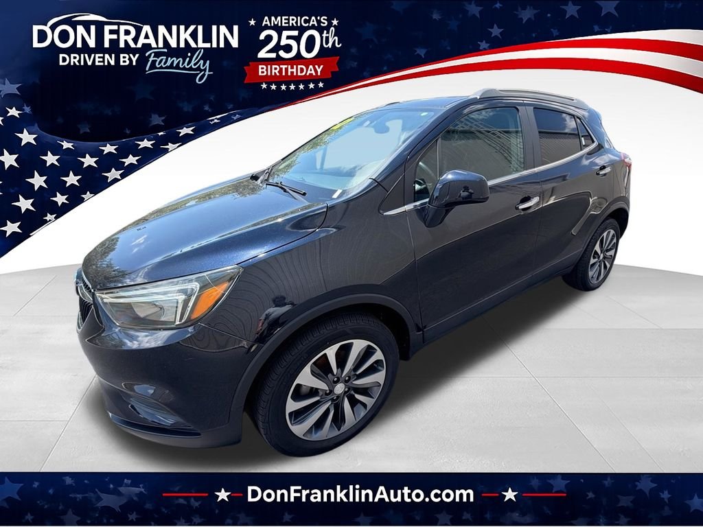 Used 2022 Blue Buick Preferred image 1