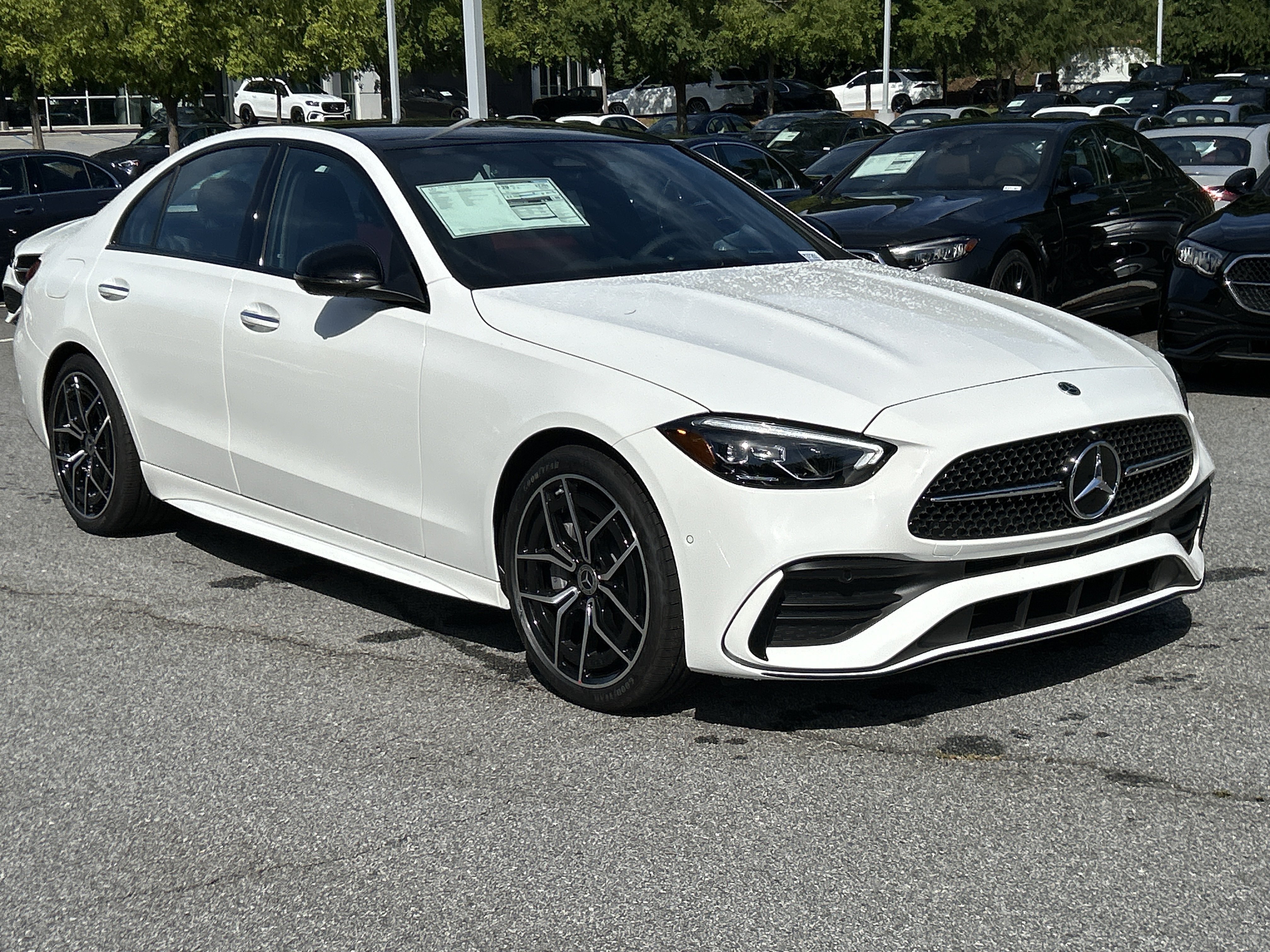 New 2026 Polar White Mercedes-Benz C 300 Sedan image 4