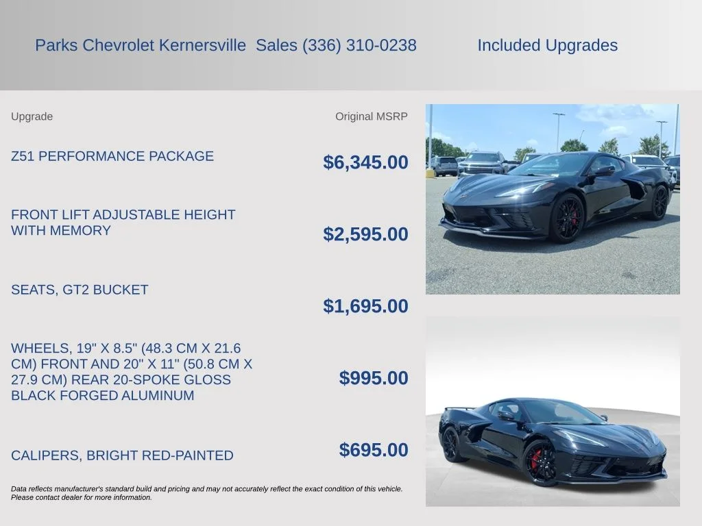 Used 2026 Black Chevrolet Stingray image 4