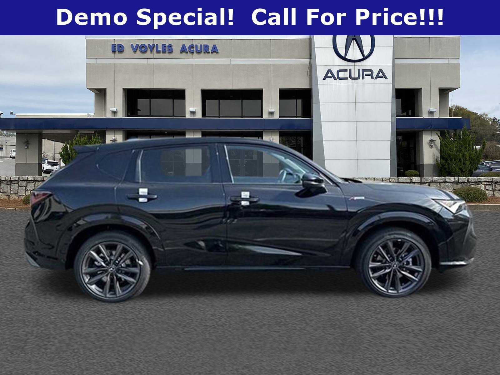 Used 2025 Crystal Black Pearl Acura w/A-Spec Package image 4