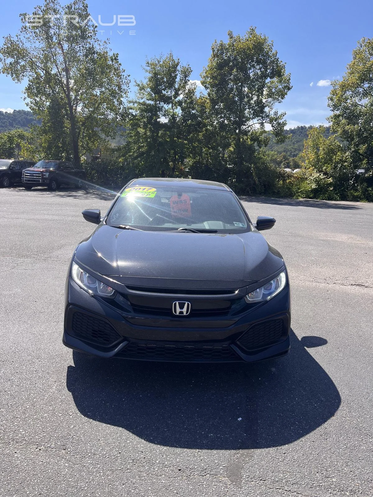 Used 2017 Crystal Black Pearl Honda LX image 3
