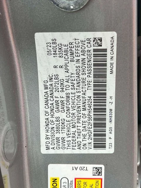 Used 2023 Silver Honda Sport image 20