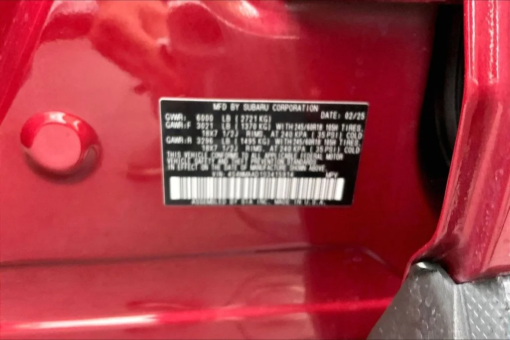 Used 2025 Red Subaru Premium image 37
