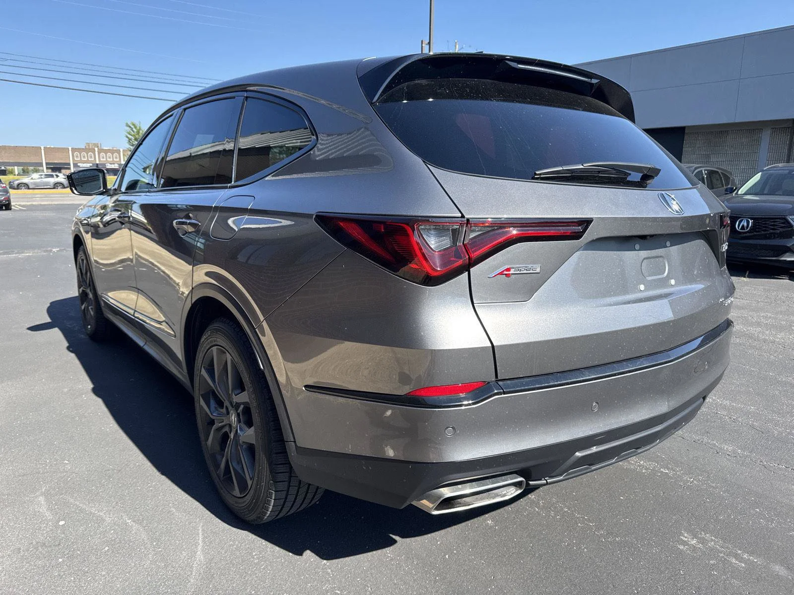 Used 2023 Liquid Carbon Metallic Acura SH-AWD with A-Spec Package image 24