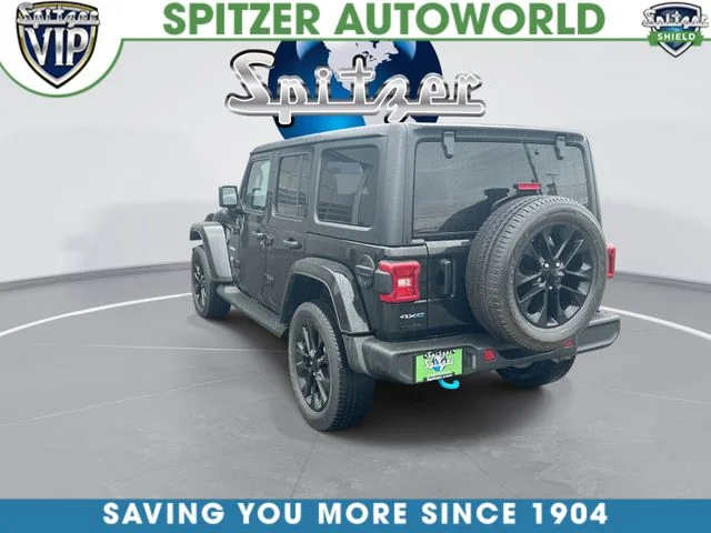 Used 2022 Black Jeep Unlimited Sahara 4xe image 7