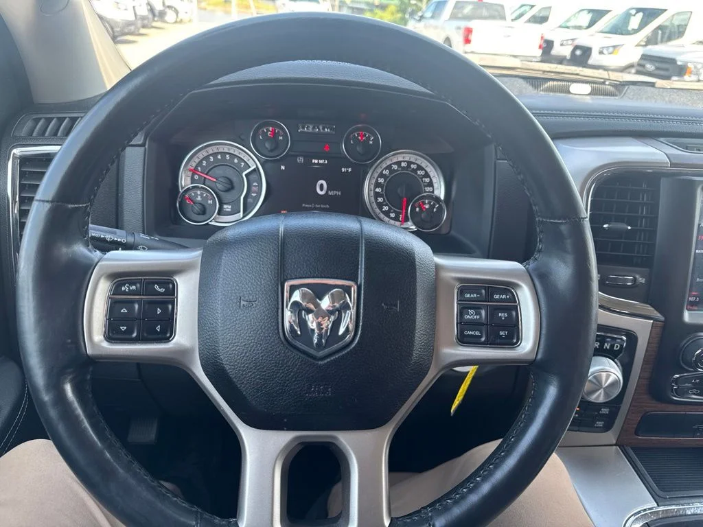 Certified Used 2018 Brilliant Black Crystal Pearlcoat Ram Laramie image 19