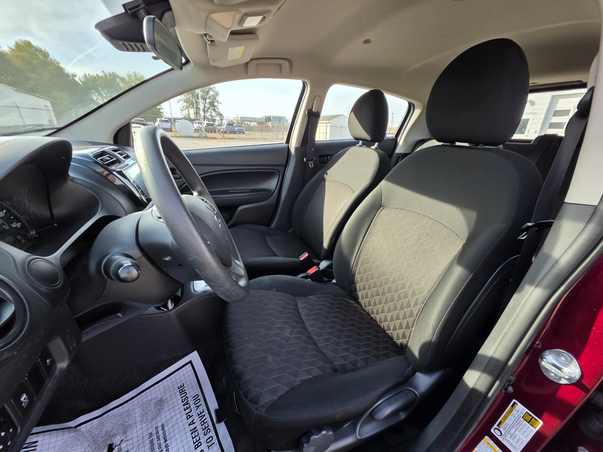 Used 2024 Wine Red Metallic Mitsubishi ES image 10