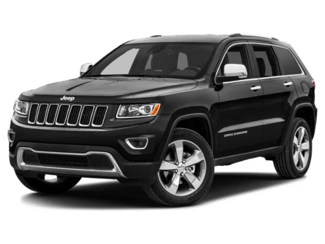 Used 2015 Bright White Clearcoat Jeep Limited image 1