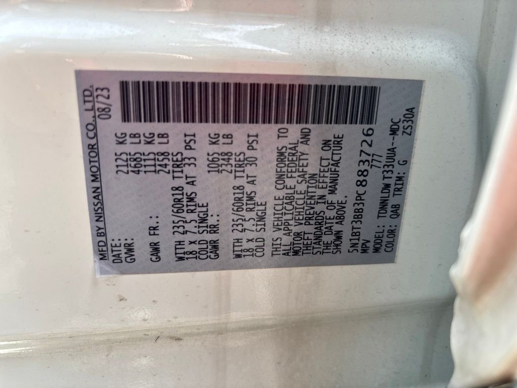 Certified Used 2023 White Nissan SV image 10
