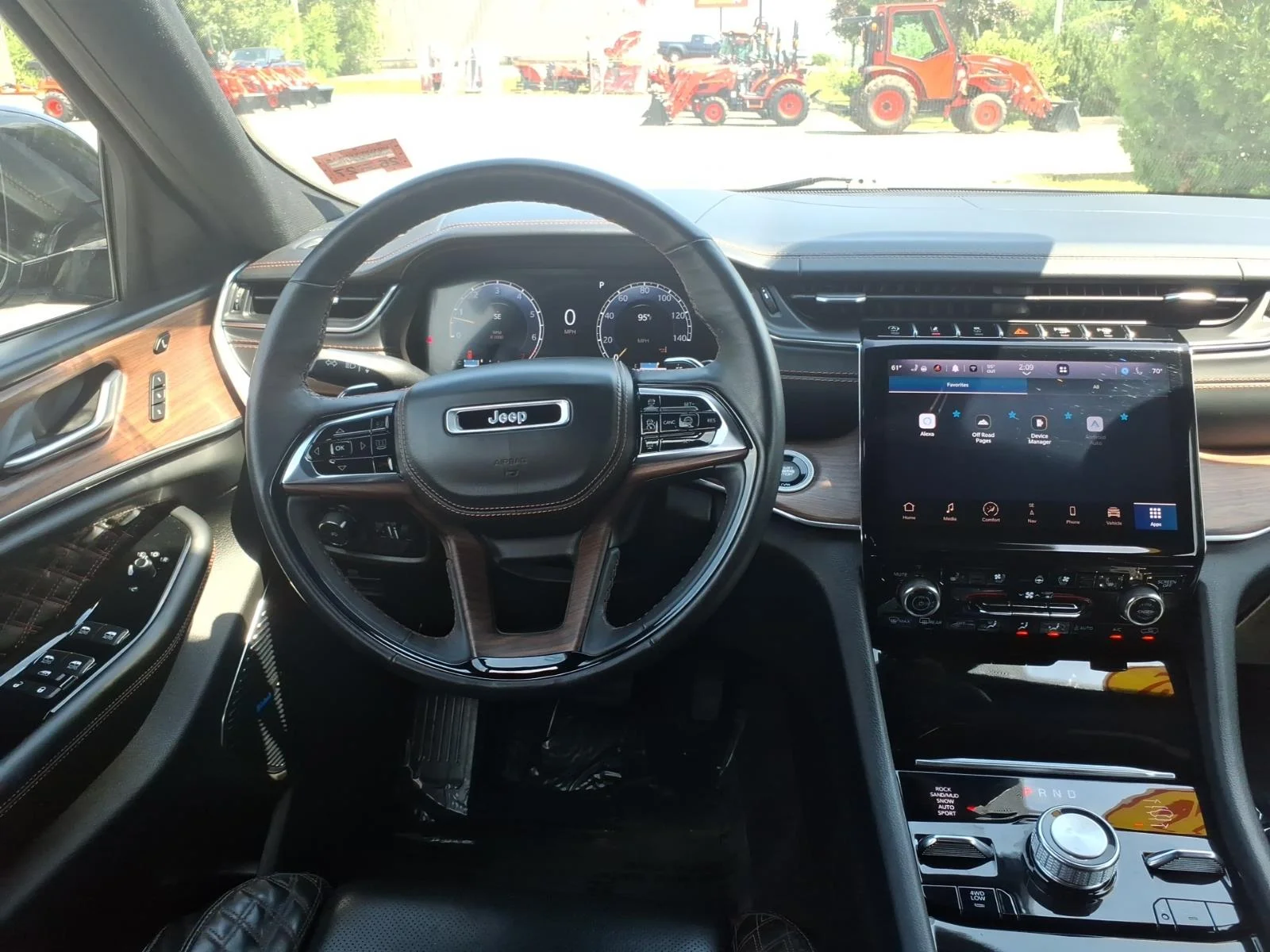 Used 2022 Gray Metallic Jeep Summit image 16
