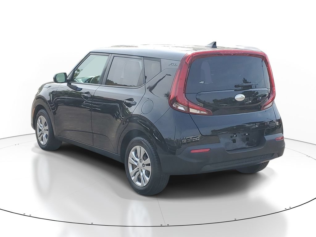 Used 2020 Cherry Black Kia LX image 3