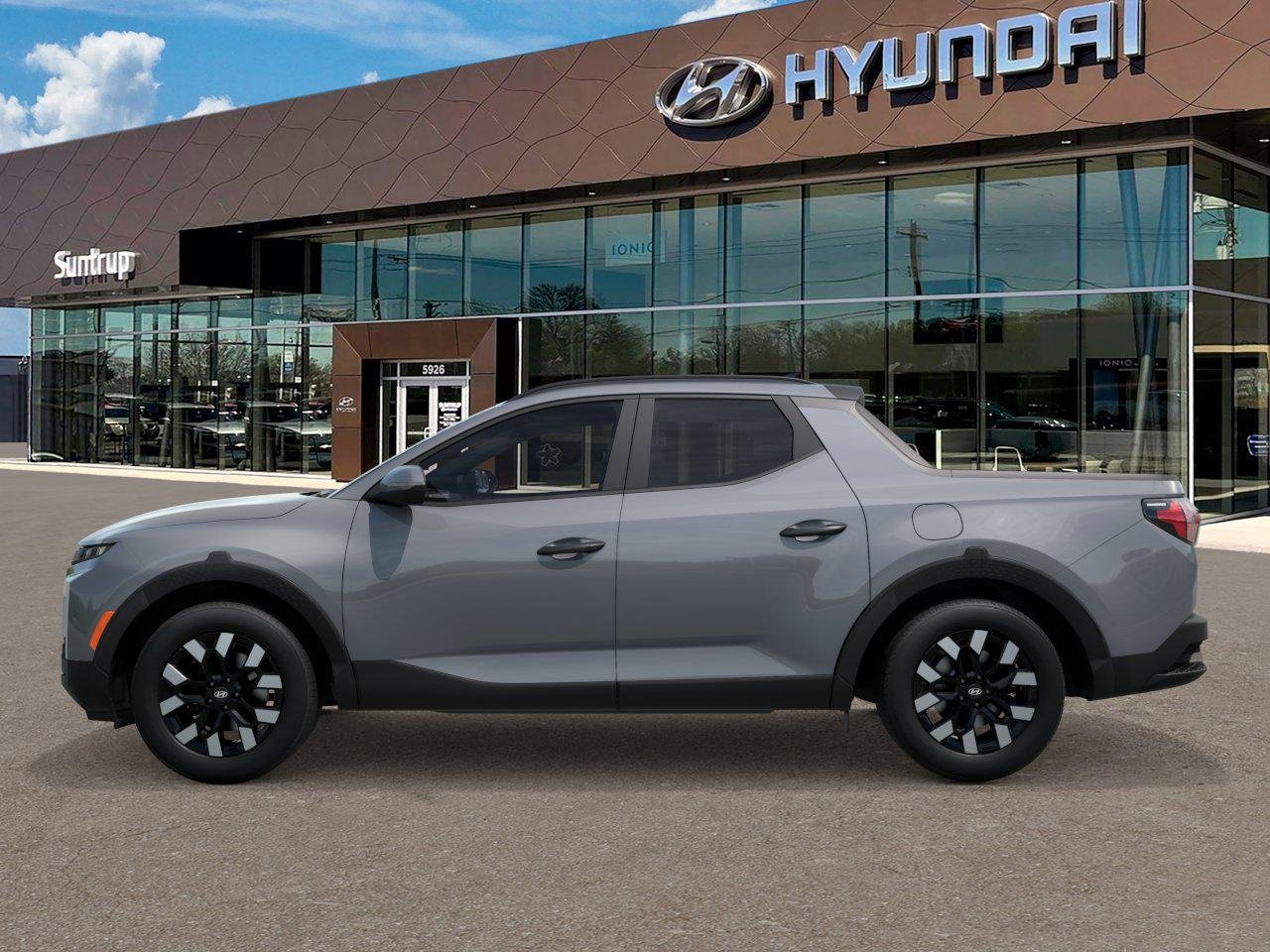 New 2026 Hampton Gray Hyundai SEL AWD image 3