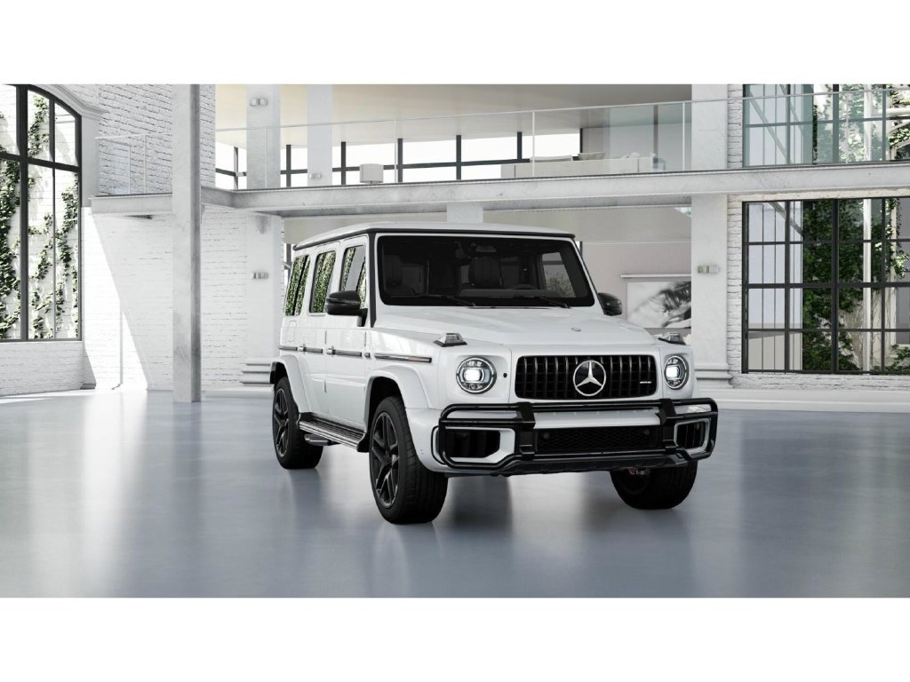 New 2027 MANUFAKTUR Moonlight White Metallic Mercedes-Benz AMG® G 63 SUV image 9