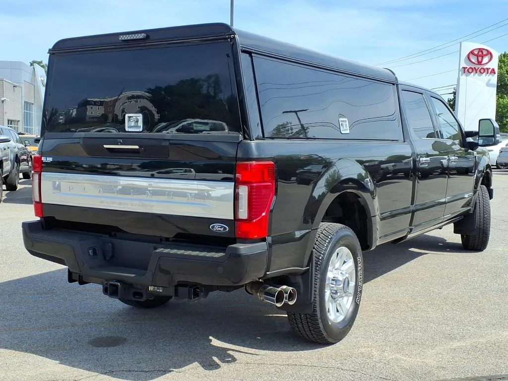 Used 2021 Agate Black Metallic Ford Platinum image 3